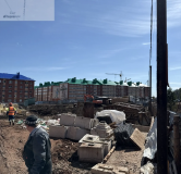 Ход строительства дома секция 4 в ЖК Дом по Революционеров -