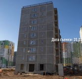 Ход строительства дома Корпус 8-12.1 в ЖК Левенцовка парк -