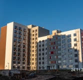 Ход строительства дома 2.5 в ЖК Кантри -