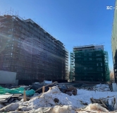 Ход строительства дома 76, корпус 2 в ЖК Заман -