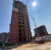 Ход строительства дома 3 в ЖК Кулик -