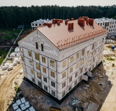 Ход строительства дома № 41 в Микрорайон Новая - Ройка -