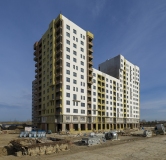 Ход строительства дома 4 в ЖК Тайгинский Парк -