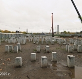 Ход строительства дома 45 в ЖК Ракета-дом Гамово -