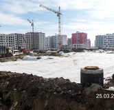Ход строительства дома 3.5 в ЖК Кантри -