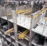 Ход строительства дома 1 в ЖК Дружный-3 -