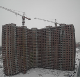 Ход строительства дома 14 в ЖК Академ Риверсайд (ACADEM Riverside) -