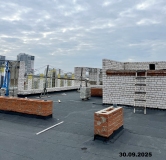 Ход строительства дома 2 в ЖК Флэт168 -