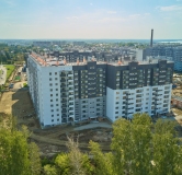 Ход строительства дома 2.2 в ЖК Вместе -