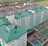 Ход строительства дома Литер 7 в ЖК Краски -
