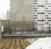 Ход строительства дома 3Е в ЖК Новобережье -