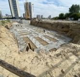 Ход строительства дома 12.1 в ЖК Квартал на Игарской -