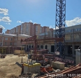 Ход строительства дома 1 в ЖК Гео (GEO) -