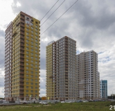 Ход строительства дома секция 1 (кв.8) в ЖК Экогород Яркий -
