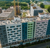 Ход строительства дома 2 в ЖК Базилик -