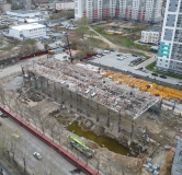 Ход строительства дома 2 в ЖК Комсомольский -