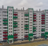 Ход строительства дома 12 в ЖК Вишневая Горка -