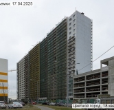 Ход строительства дома 132, корпус 223.2 в ЖК Цветной Город -