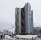 Ход строительства дома 270 в ЖК Огни залива -