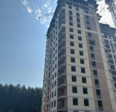 Ход строительства дома 1 в ЖК Онегин -