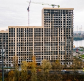 Ход строительства дома 96 в ЖК Живи! в Рыбацком -