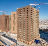 Ход строительства дома № 1, 1 этап в ЖК Калина Долина -