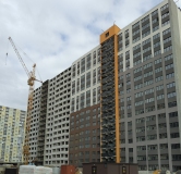 Ход строительства дома № 107, 2 секция в ЖК Боровое -