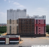 Ход строительства дома 10 (ГП-1) в ЖК Меридиан Слобода -