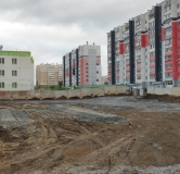Ход строительства дома 1 в ЖК Лесопарковый -
