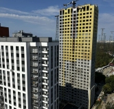 Ход строительства дома 91В (2.2) в ЖК Квартал Моменты на Космонавтов -