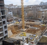 Ход строительства дома 26, секция 5 в ЖК Б-26 -