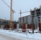 Ход строительства дома 25.2 в ЖК Новый Звездный -