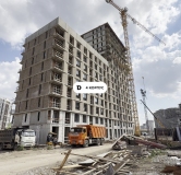 Ход строительства дома Литер 4 (16-1) в ЖК Ридз (REEDS) -