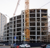 Ход строительства дома № 56, 4 очередь в ЖК Городской квартал AMMONITE -