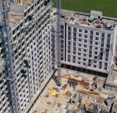 Ход строительства дома Литер 1, квартал 1.5 в ЖК Первое место -