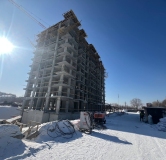 Ход строительства дома 16 в ЖК ДНК -