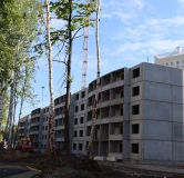 Ход строительства дома 909 в ЖК Династия. Квартал поколений -
