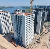 Ход строительства дома 7, строение 1 в ЖК КБС Берег -