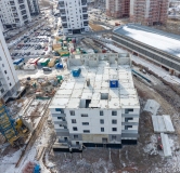 Ход строительства дома 7, строение 1 в ЖК КБС Берег -