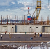 Ход строительства дома Литер 5 в ЖК Друг -