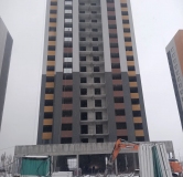 Ход строительства дома Позиция 35 в ЖК Ласточкино -