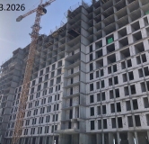 Ход строительства дома поз. 2 в ЖК Платон Парк -