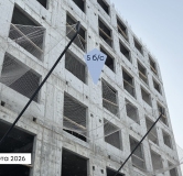 Ход строительства дома секция 4 в ЖК Вектор премиум-квартал -