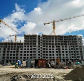 Ход строительства дома 1827 (ГП-75) в ЖК Беринг -