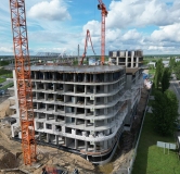 Ход строительства дома № 6.1 в ЖК Подкова на Волге -