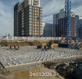 Ход строительства дома 15, ГП-72.110 в ЖК Мириады -