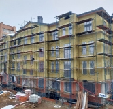 Ход строительства дома 32 в ЖК Дом на Вознесенской -