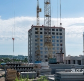 Ход строительства дома 3.2 в ЖК Кантри -