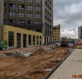 Ход строительства дома корпус 1 в ЖК Аэронавт -