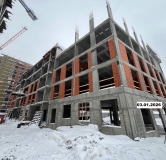 Ход строительства дома № 1 в ЖК Симфония Нижнего -